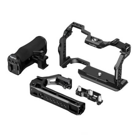 SmallRig 5956 - zestaw Advanced, klatka, uchwyt górny, uchwyt boczny, zacisk kabla USB-C i HDMI do Canon EOS R6 Mark III / R6 Mark II - zawartość zestawu